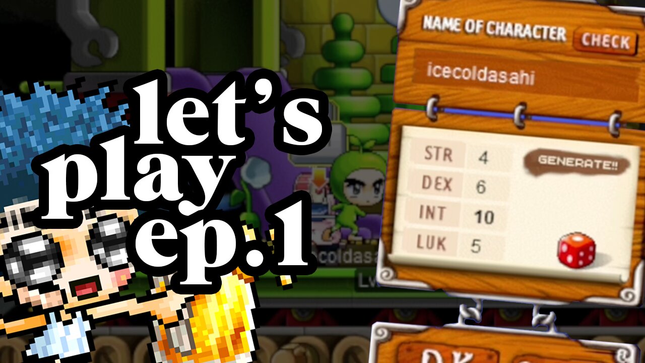 I GOT STUCK ON MAPLE ISLAND | MapleLegends Gameplay