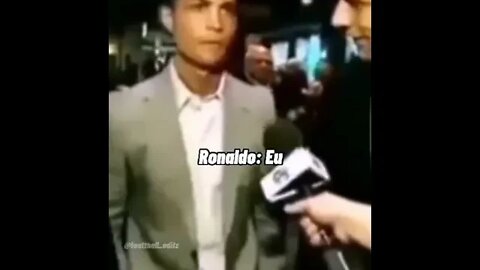 PERGUNTARAM AO CRISTIANO RONALDO QUEM É O MELHOR JOGADOR DO MUNDO VEJA A RESPOSTA DELE #shorts #cr7