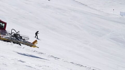 Snowboarding without training