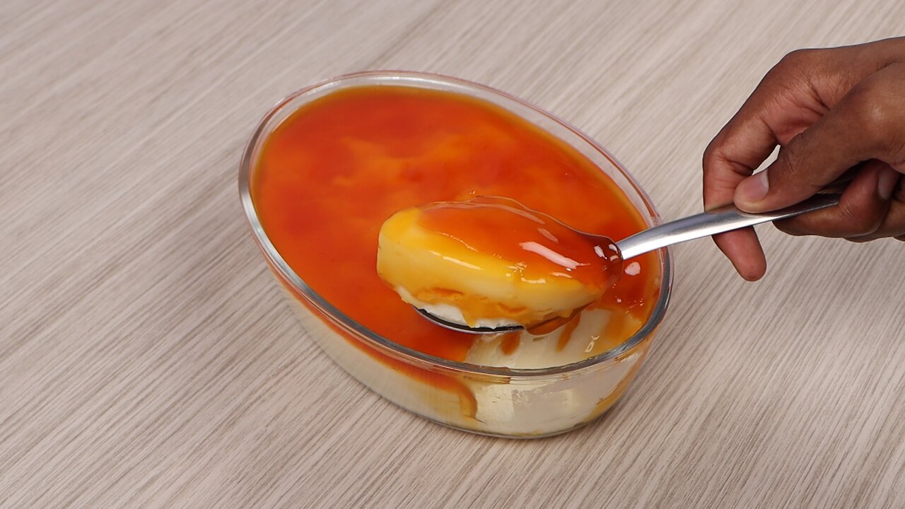 Dessert caramélisé super crémeux