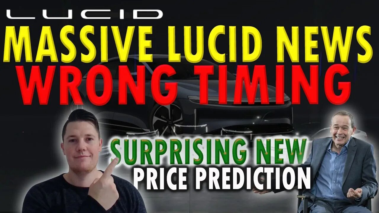 Breaking Lucid News │ What it MEANS For Investors ⚠️ BIG Lucid Price Prediction