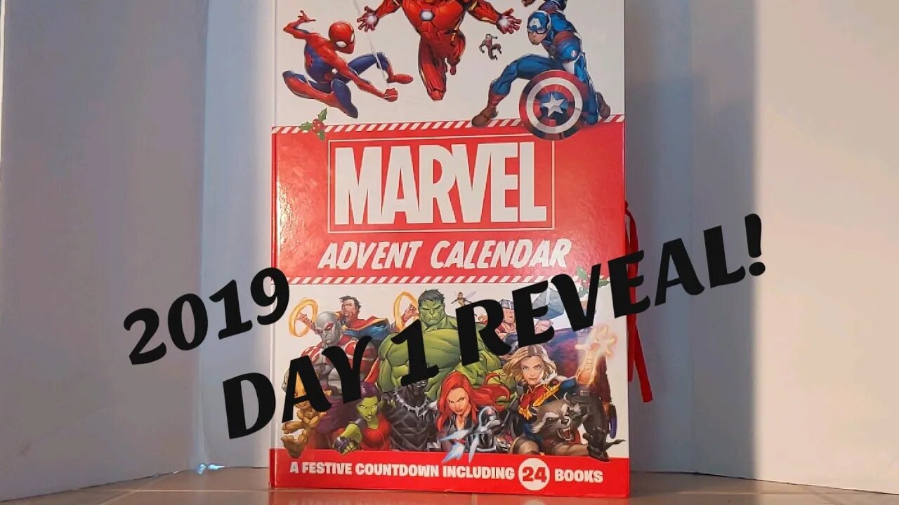 MARVEL ADVENT STORY CALENDAR 2019 - DAY ONE REVEAL!