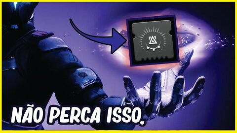 DESTNY 2 │ NÃO PERCA ISSO HOJE PEGUE AGORA!