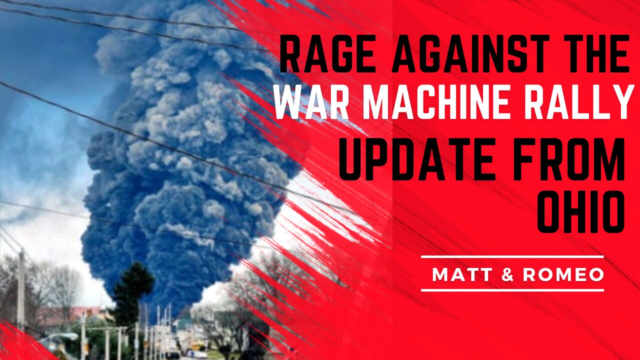 Rage Against the War Machine Rally & Update from Ohio