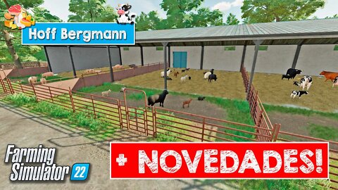 FS22 | 🤫 MÁS DETALLES | NOVEDADES HOF BERGMANN EN ESPAÑOL | Farming Simulator 22 PC