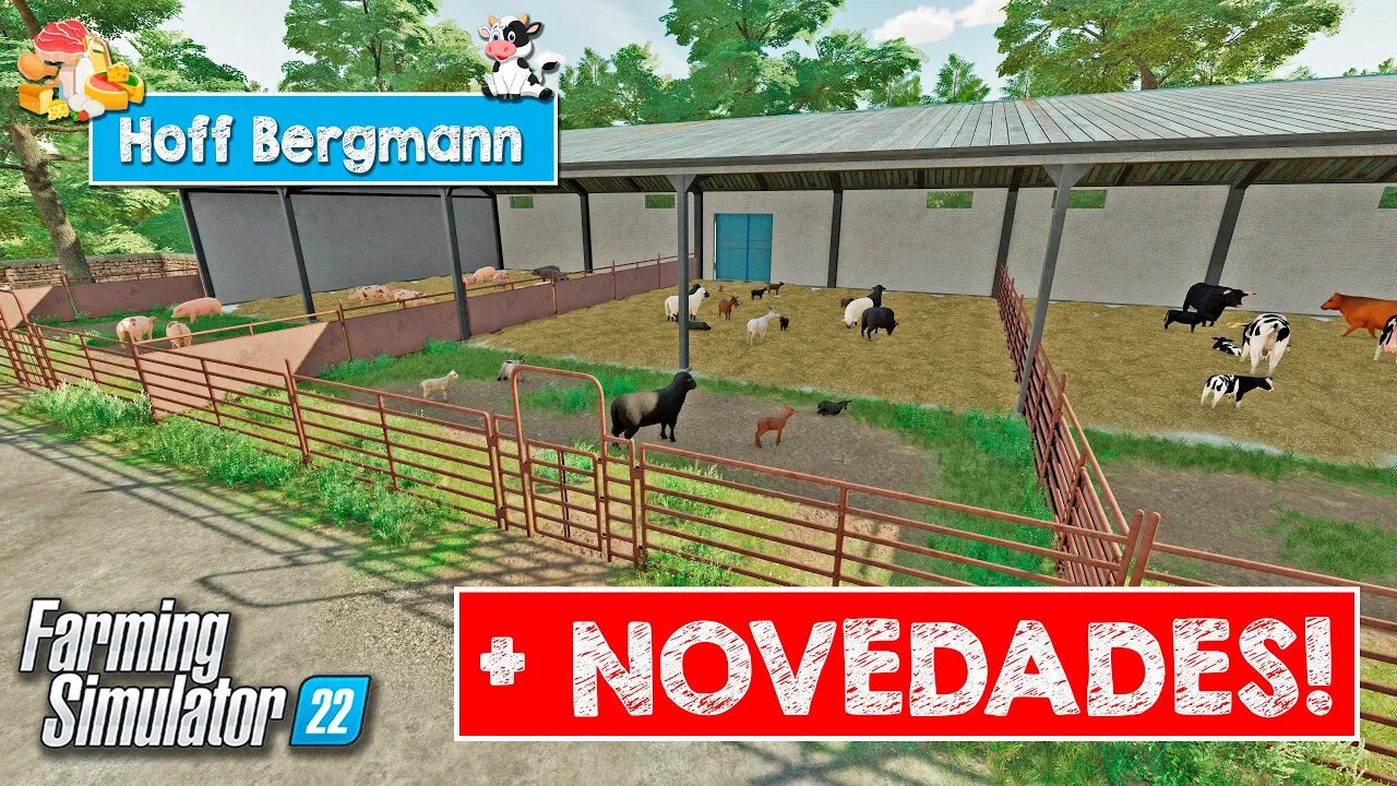 FS22 | 🤫 MÁS DETALLES | NOVEDADES HOF BERGMANN EN ESPAÑOL | Farming Simulator 22 PC