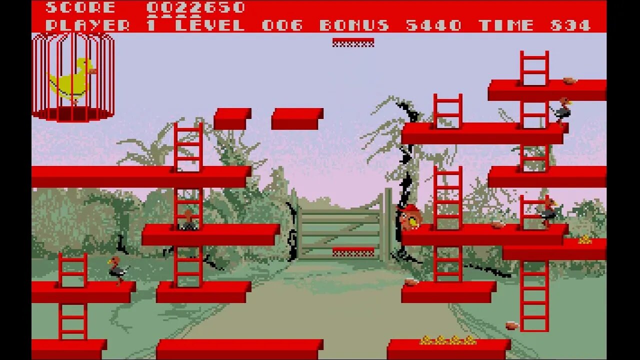 Atari ST Games - Chuckie Egg