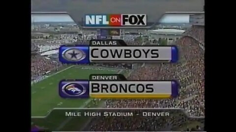 1998-09-13 Dallas Cowboys vs Denver Broncos