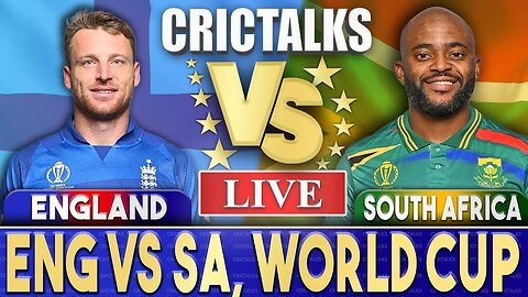 🔴 LIVE : ICC World Cup 2023 : SOUTH AFRICA vs ENGLAND MATCH 15 LIVE SCORES | SA vs END LIVE