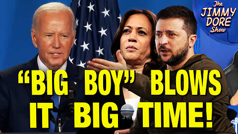 Biden’s “Big Boy” Press Conference Is A DISASTER!