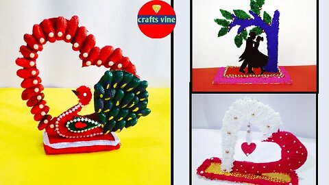 Diy Home Showpieces making __ White Cement Craft Ideas