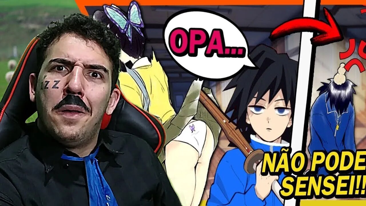 PASTOR REACT DEMON SLAYER NA ESCOLA | Memes em Imagens #1 (Kimetsu no Yaiba)