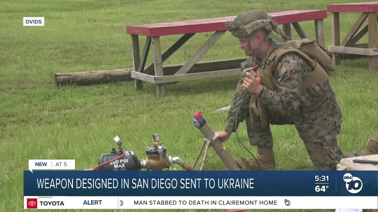 San Diego company's new attack drone heading to Ukraine