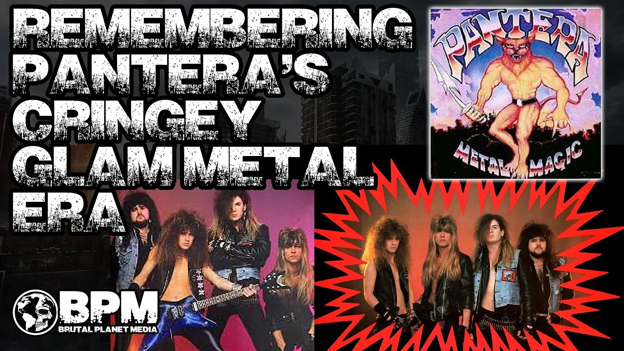 Pantera's Cringey "Glamtera" Era