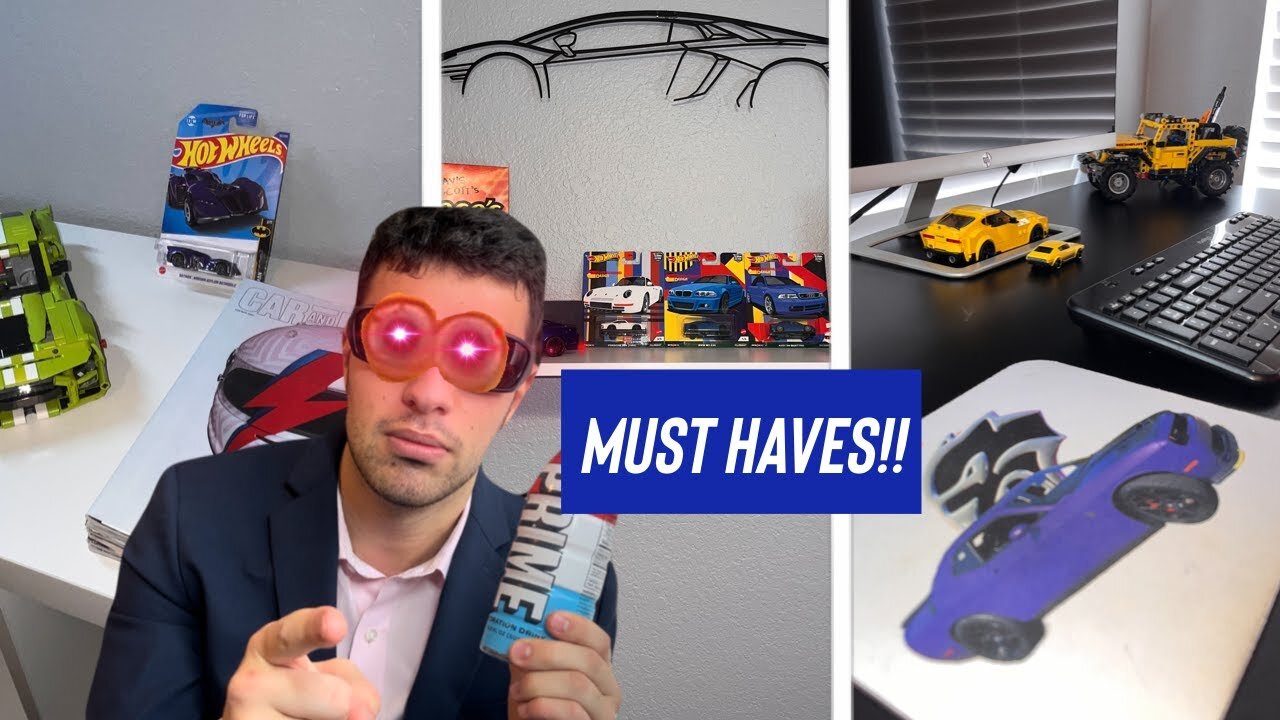 The Ultimate Room For Car Guys On A Budget (SPEEDRUN!!)