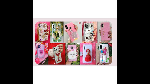 Decorated mobile cover making