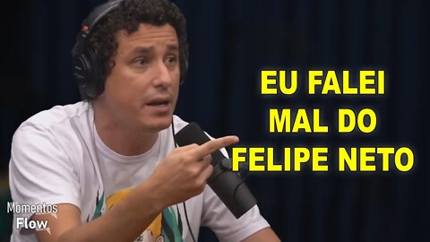 FELIPE NETO E RAFAEL PORTUGAL SÃO BRIGADOS? | MOMENTOS FLOW