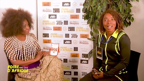 Interview de Marie Gnahoré par Yvylee Koffi - Foire d'Afrique Paris 1ère édition