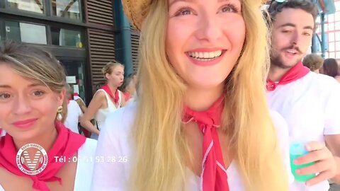 Pauline et Ines devant les Halles de Bayonne - Fêtes de Bayonne - Radio Biarritz [en direct 🔴]