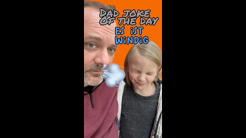 What hit him in the face? Dad Joke of the Day