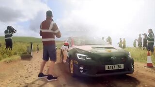 DiRT Rally 2 - Impreza WRX STI Scampers Through Ocean Beach