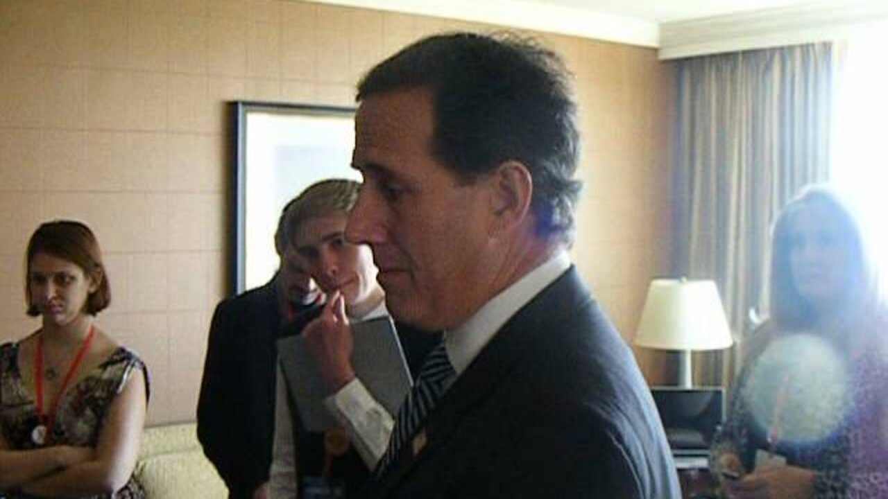 Santorum Question on Pope Francis I