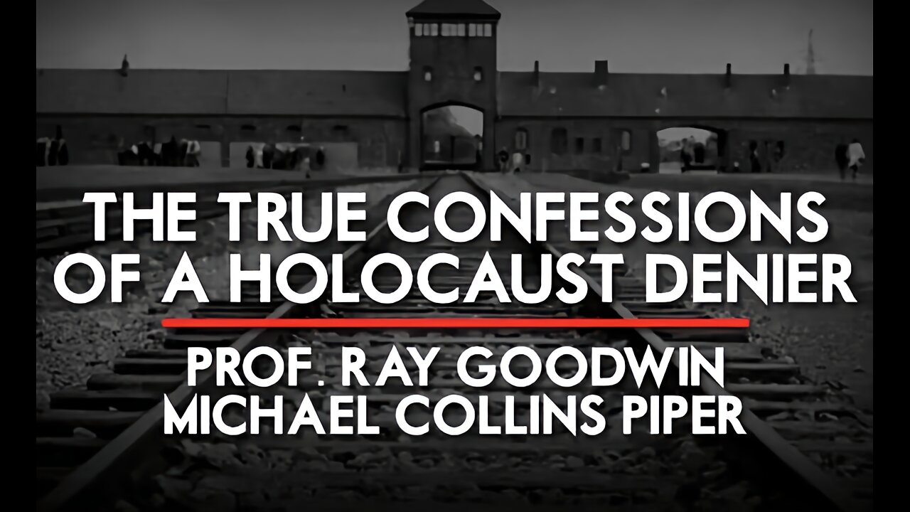 Michael Collins Piper Interviews Prof. Goodwin - The True Confessions Of A ' Denier'