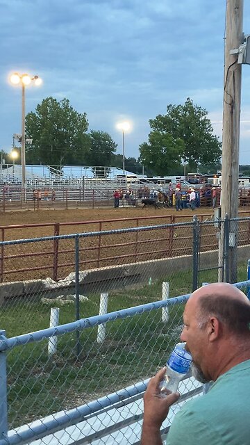 Breakaway Roping at Rodeo