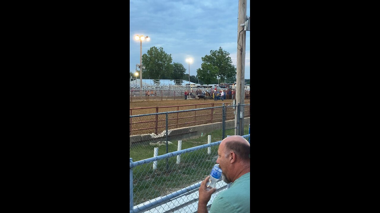 Breakaway Roping at Rodeo