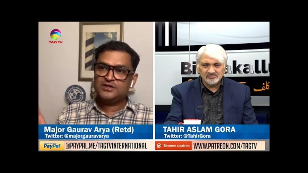 Major Gaurav Arya appreciates Pak SC Decision to uphold Pak constitution - Bilatakalluf w Tahir Gora