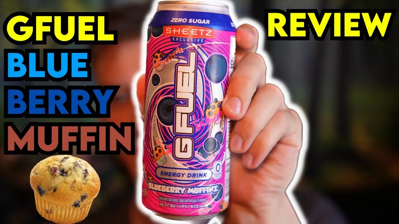 GFUEL BLUEBERRY MUFFIN Sheetz Review