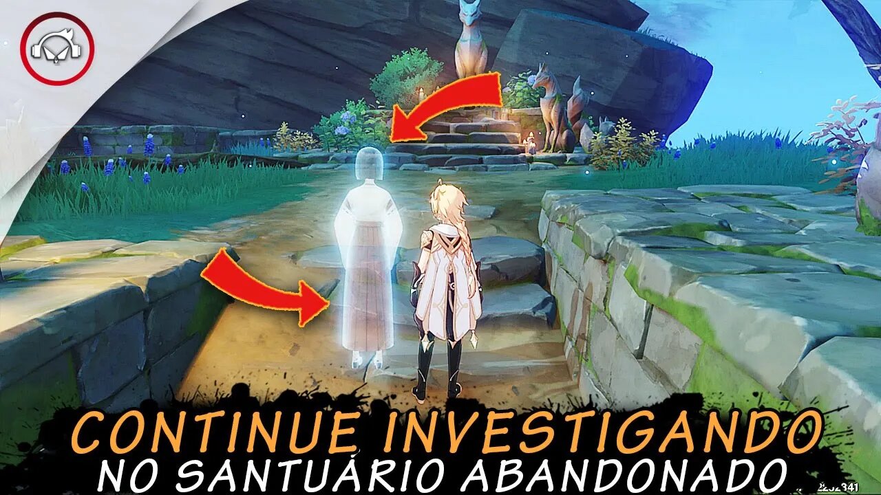 Genshin Impact, Continue investigando no santuário abandonado | Super Dica PT-BR