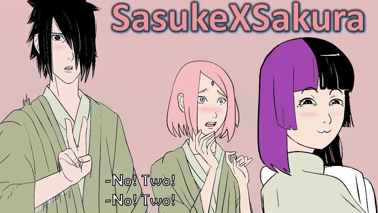 One or two futons - Sakura and Sasuke [SasuSaku] Doujinshi [English] [HD]