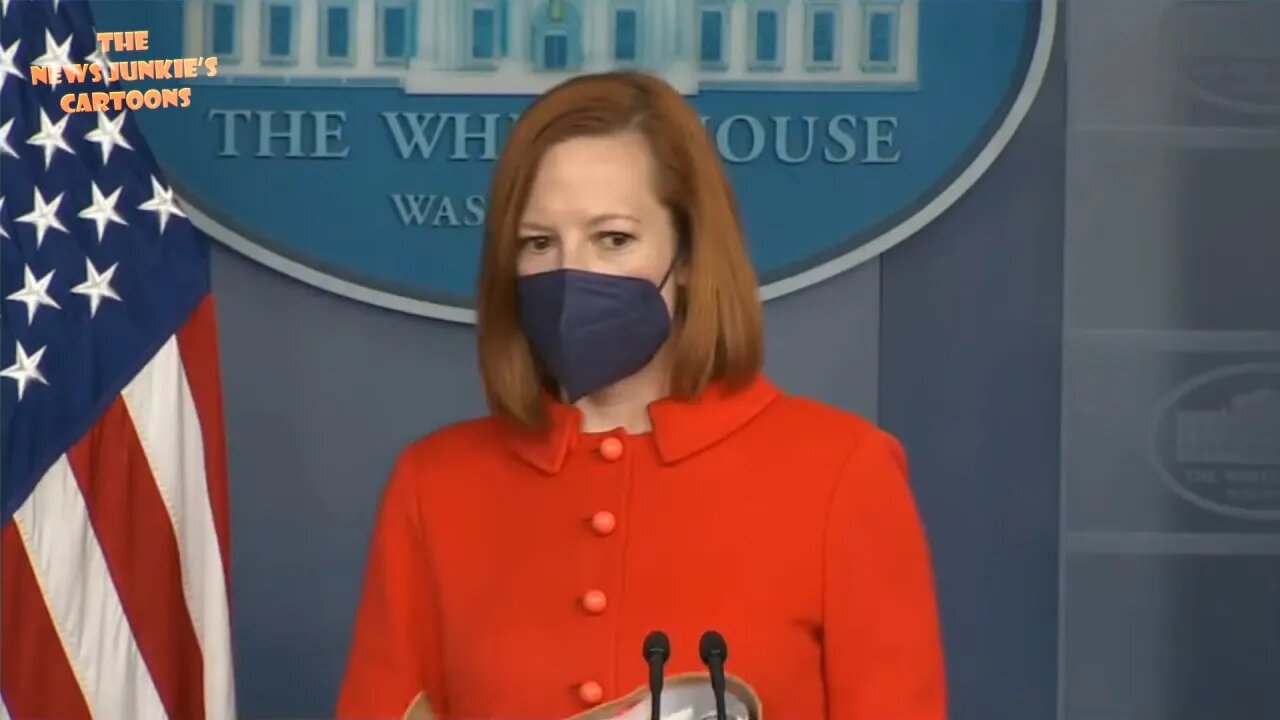 Asked by a reporter if Biden will take questions tomorrow, Psaki says "It depends on what you ask."