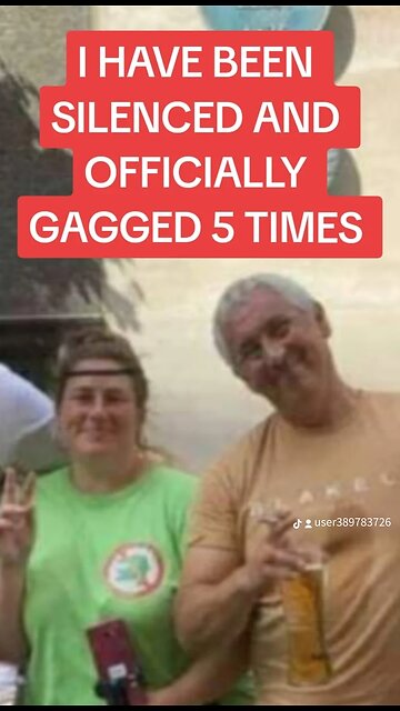 I HAVE BEEN SILENCED AND OFFICIALLY GAGGED 5 TIMES BY THE SECRET FAMILY COURTS