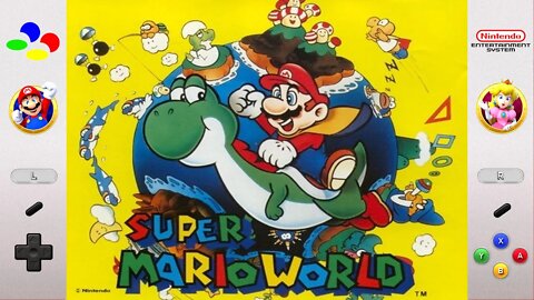 Jogando Super Mario World Nesse Frio Sinistro