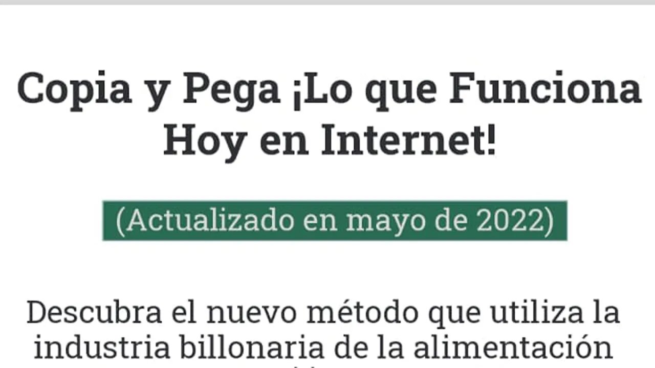 En vivo: ¿ Que es esto ? ( EL METODO )