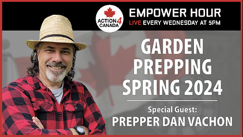 Garden Prepping, Spring 2024 with Prepper Dan Vachon