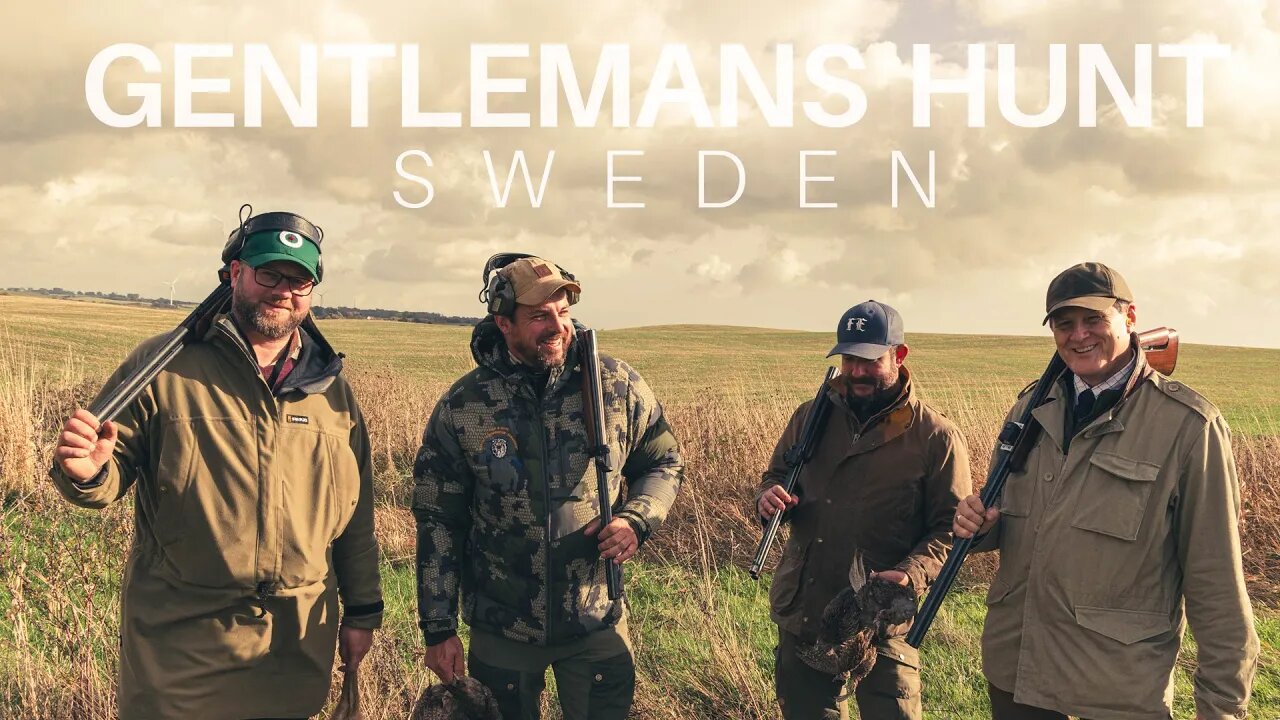 A Gentleman's Hunt in Sweden.