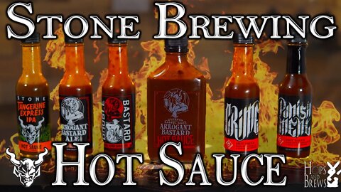 Stone Brewing - Complete Hot Sauce Line Up