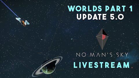 Building a New Base in No Man's Sky Worlds Part 1 PC Livestream