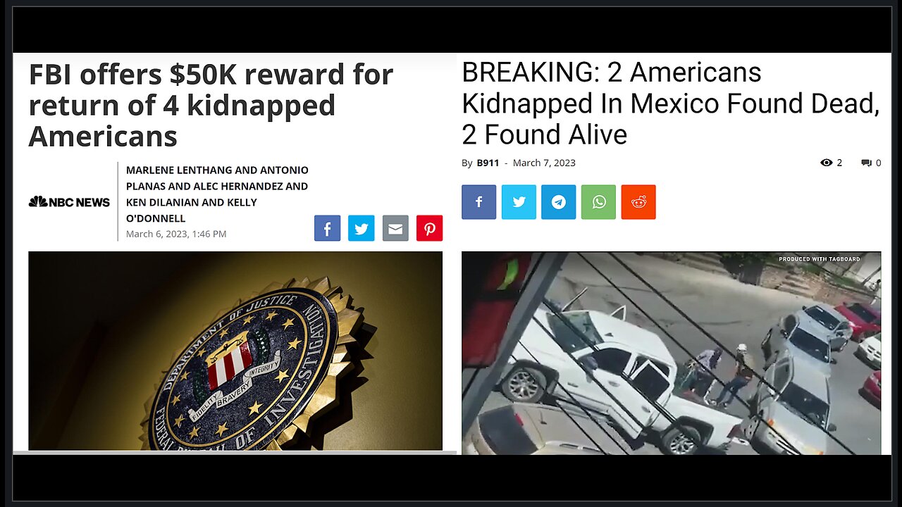 After FBI Lowballs Cartel Offer, 2 Out Of 4 Americans Hostages Killed