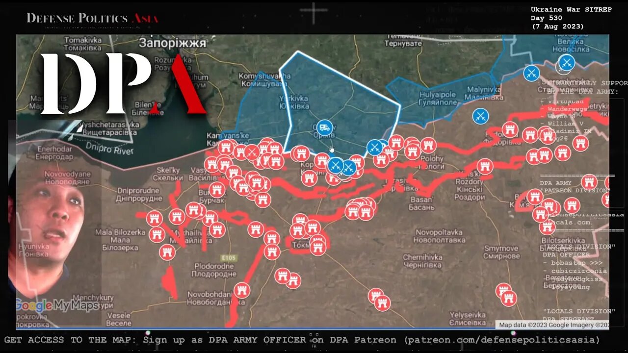 UKRAINE ROLLING ATTACKS IS EFFECTIVE; exhausting defenders at Robotyne; Russian Kupyansk Push