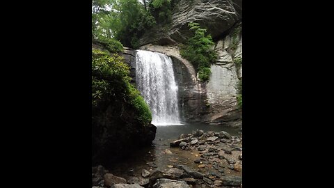 Looking Glass falls in North Carolina