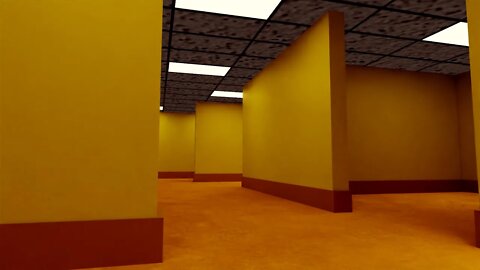 Blender Backrooms test