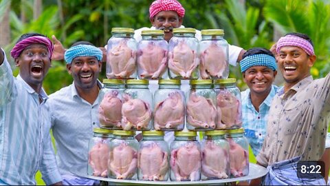 CHICKEN_SOUP_in_GLASS_JAR___Country_Chicken_Soup_Recipe___Canning_Meat_Recipe___Glass_Jar_Cooking