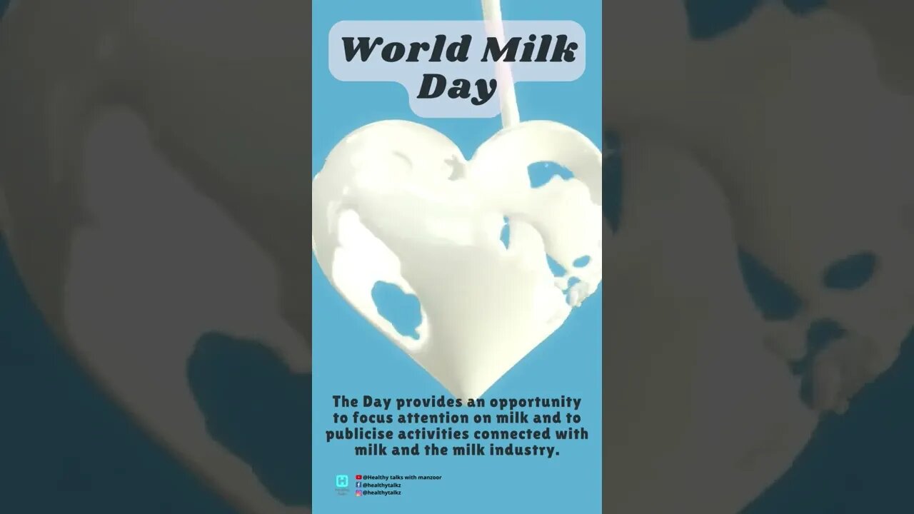 World Milk Day #shorts #viral