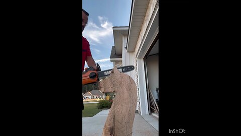 Carving A Brachiosaurus For My Sons Birthday