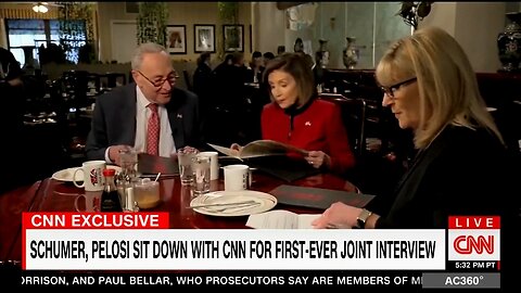 CNN's Asks The Tough Questions to Schumer, Pelosi