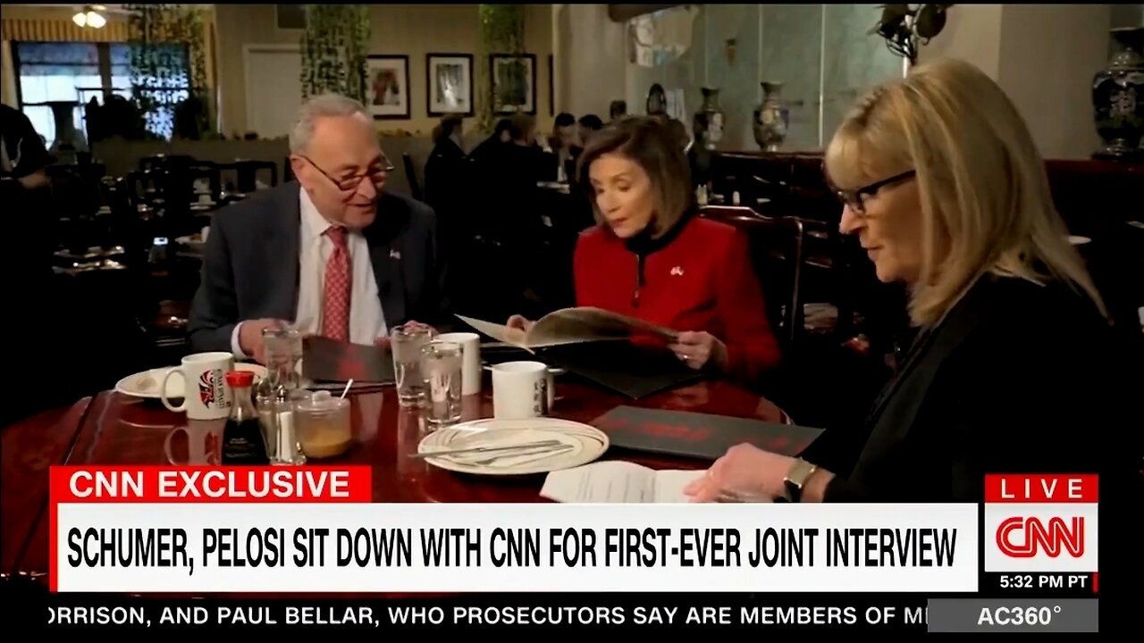 CNN's Asks The Tough Questions to Schumer, Pelosi